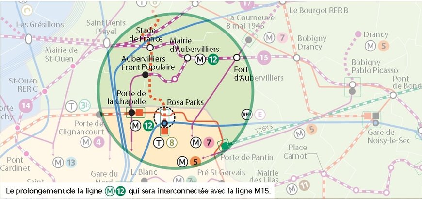 LA LIGNE 12 REJOINT LE COEUR D’AUBERVILLIERS DEPUIS LE 31 MAI  